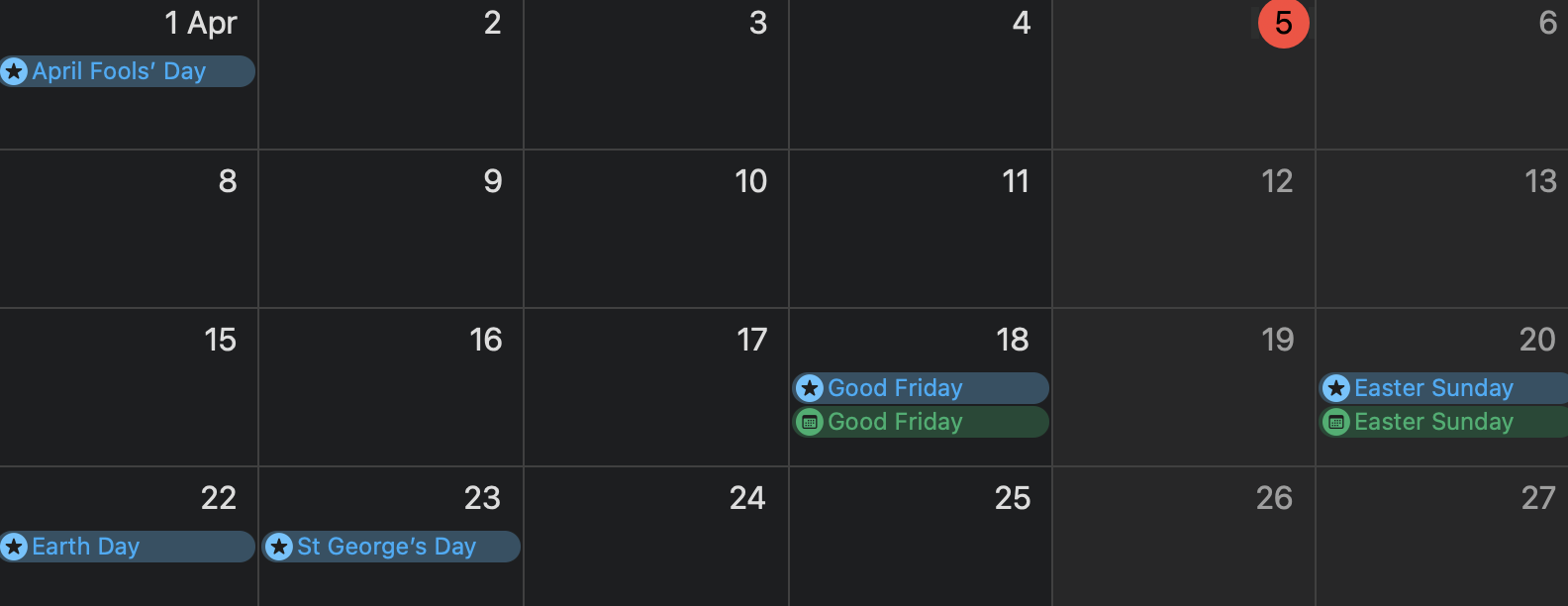 Daily Login Calendar